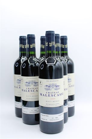 Château Malescasse 2009 - 6 bouteilles - 750ml
