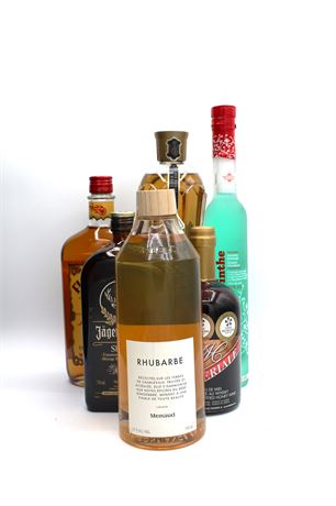 Lot de spiritueux - 6 bouteilles - 750ml