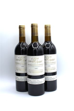Clos Sainte-Anne 1995 - 3 bouteilles - 750ml