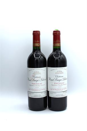 Château Haut-Bages Libéral 1999 - 2 bouteilles - 750ml
