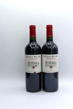 Château Bel-Air Pomerol 2010 - 2 bouteilles - 750ml