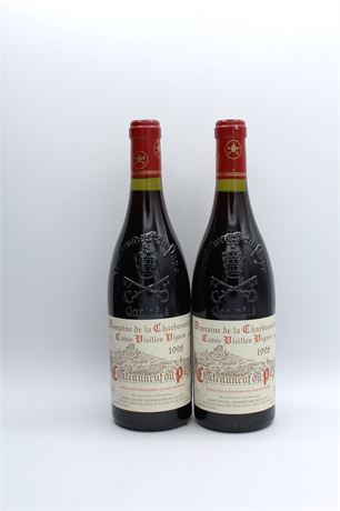 Domaine Charbonnière CDP Vieilles Vignes 1998 - 2 bouteilles - 750ml