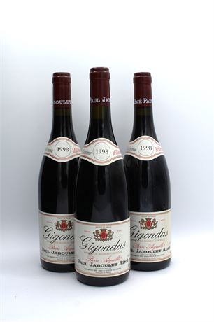 Jaboulet Gigondas Pierre Aiguille 1998 - 3 bouteilles - 750ml