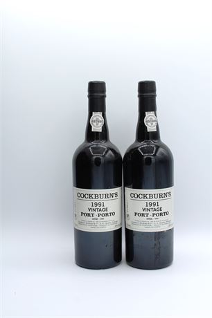 Cockburn's Vintage 1991 - 2 bouteilles - 750ml