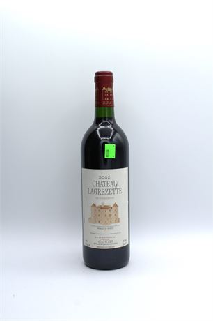 Château Lagrezette 2002 - 1 bouteille - 750ml