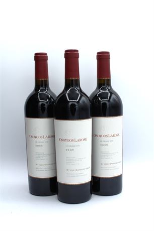 Osoyoos Larose 2008 - 3 bouteilles - 750ml