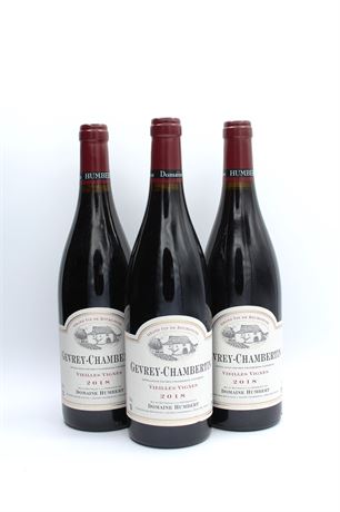 Humbert Gevrey-Chambertin Vieilles Vignes 2018 - 3 bouteilles - 750ml