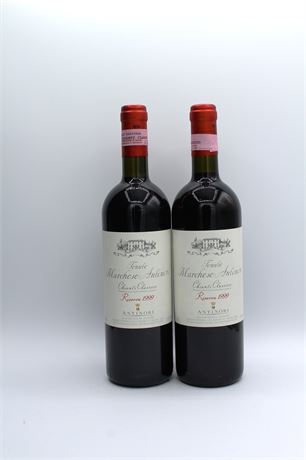 Antinori Chianti Riserva 1999 - 2 bouteilles - 750ml