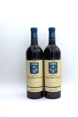Château Smith Haut Lafitte 1998 - 2 bouteilles - 750ml