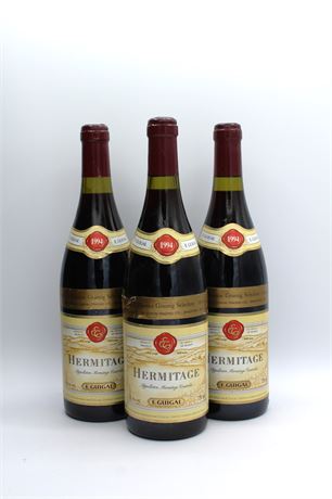 E. Guigal Hermitage 1994 - 3 bouteilles - 750ml