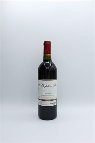 La Chapelle de Bages 2002 - 1 bouteille - 750ml