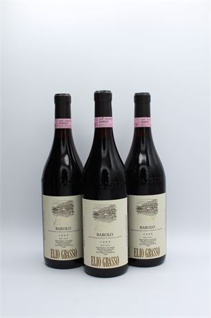 Elio Grasso Barolo Runcot 1995 - 3 bouteilles - 750ml