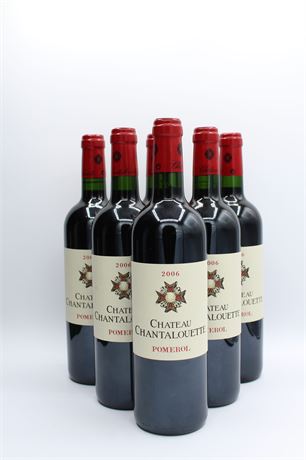 Château Chantalouette Pomerol 2006 - 6 bouteilles - 750ml