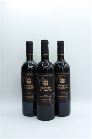 Marques de Caceres Gran Reserva 2011 - 3 bouteilles - 750ml