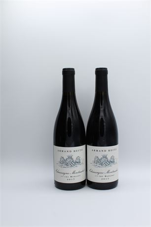 Armand Heitz Chassagne-Montrachet Morgeot Rouge 2017 - 2 bouteilles - 750ml