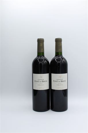 Château Pont de Brion 2002 - 2 bouteilles - 750ml