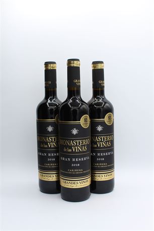 Monasterio de las Vinas Gran Reserva 2018 - 3 bouteilles - 750ml