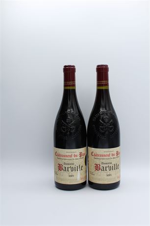 Domaine Barville CDP 2001 - 2 bouteilles - 750ml