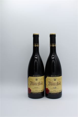 Monte Real Rioja Reserva 2014 - 2 bouteilles - 750ml