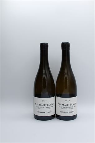 Leroux Meursault-Blagny La Pièce Sous le Bois 2020 - 2 bouteilles - 750ml