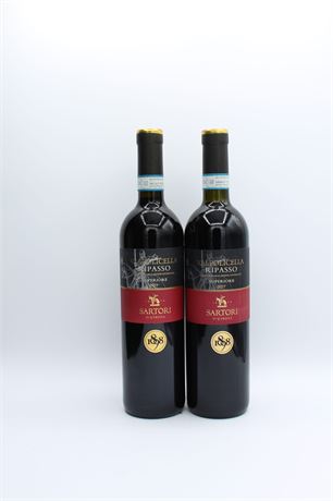 Sartori Ripasso 2017 - 2 bouteilles - 750ml
