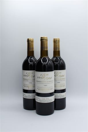 Clos Sainte Anne 1995 - 3 bouteilles - 750ml