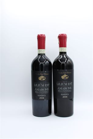 Lilium Est Amarone della Valpolicella Riserva 2004 - 2 bouteilles - 750ml