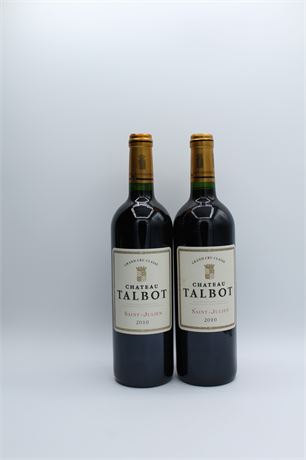 Château Talbot 2010 - 2 bouteilles - 750ml