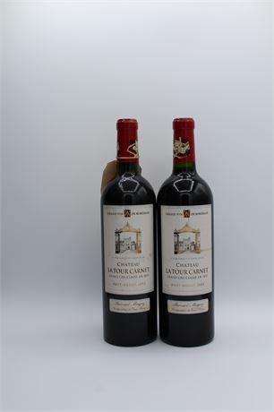 Château La Tour Carnet 2003 - 2 bouteilles - 750ml