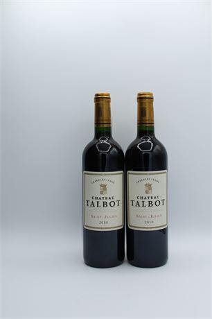 Château Talbot 2010 - 2 bouteilles - 750ml