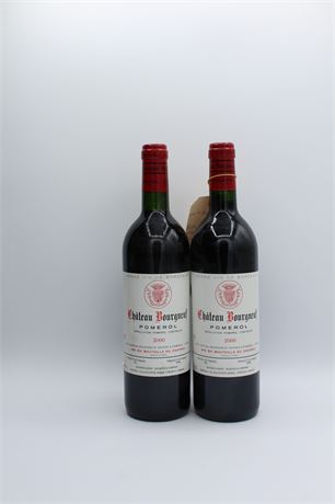 Château Bourgneuf Pomerol 2000 - 2 bouteilles - 750ml