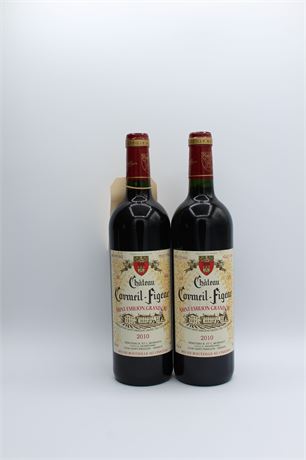 Château Cormeil-Figeac 2010 - 2 bouteilles - 750ml