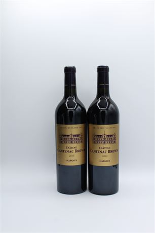 Château Cantenac Brown 2010 - 2 bouteilles - 750ml