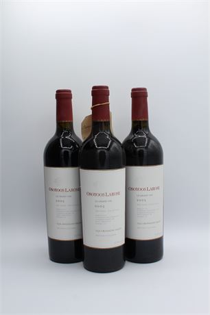 Osoyoos Larose 2005 - 3 bouteilles - 750ml