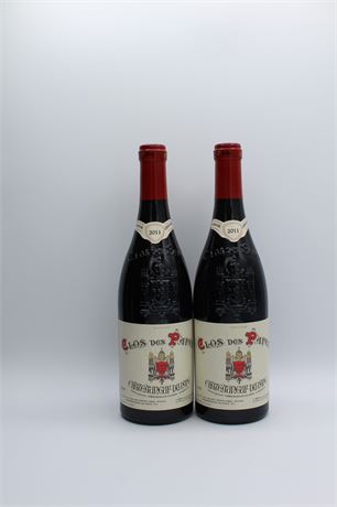 Paul Avril Clos des Papes 2011 - 2 bouteilles - 750ml