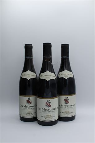 Chapoutier Crozes-Hermitage Meysonniers 2006 - 3 bouteilles - 750ml
