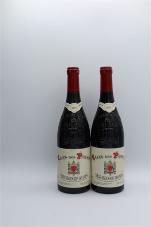 Paul Avril Clos des Papes CDP 2007 - 2 bouteilles - 750ml