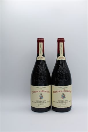 Château Beaucastel CDP 2010 - 2 bouteilles - 750ml
