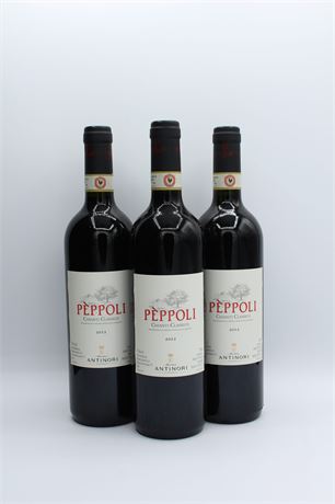 Antinori Peppoli 2012 - 3 bouteilles - 750ml