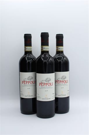 Antinori Peppoli 2016 - 3 bouteilles - 750ml