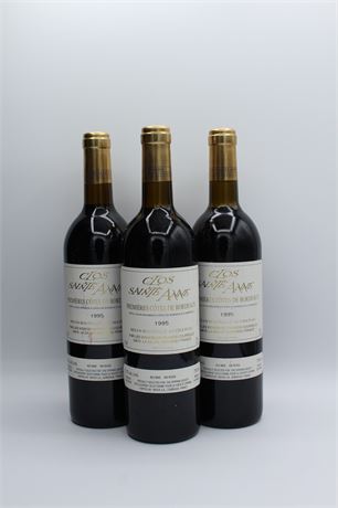 Clos Sainte-Anne 1995 - 3 bouteilles - 750ml