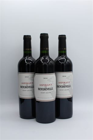 Aspirant de Beychevelle 2016 - 3 bouteilles - 750ml