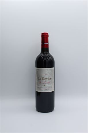 La Devise de Lilian 2016 - 1 bouteille - 750ml