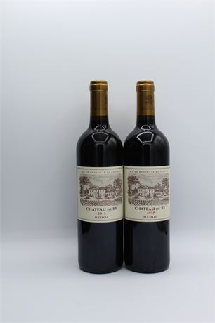 Château de By 2015 - 2 bouteilles - 750ml